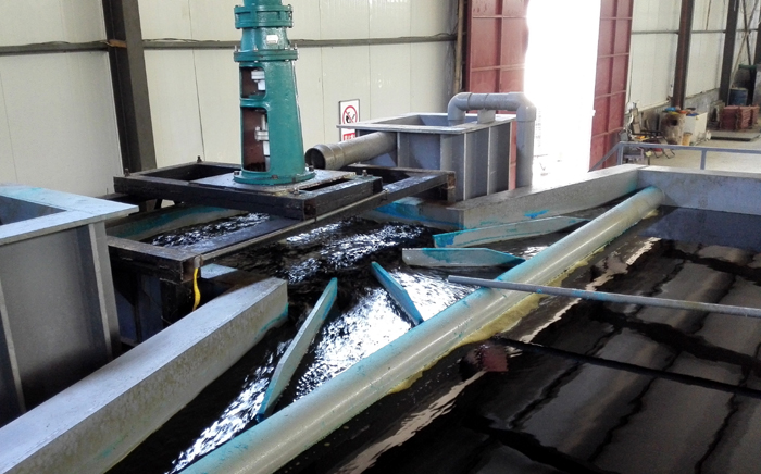 DY973N Copper solvent extraction reagent working process