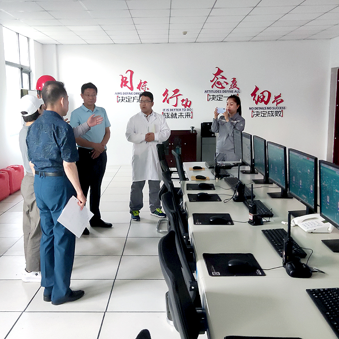 Korean customer visit our manufacturer
