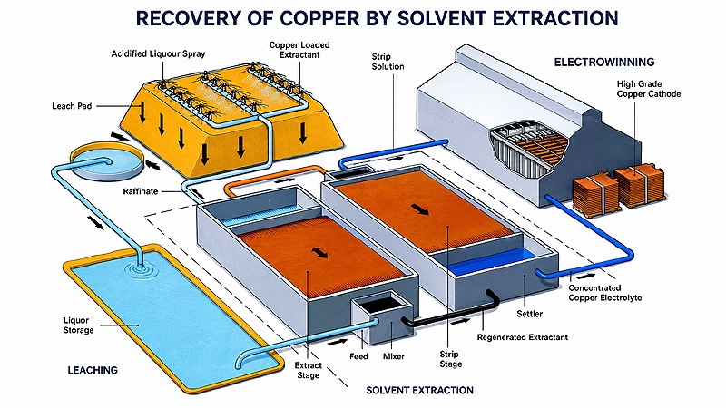 Custom Copper Nickel Cobalt Extractant Pilot Test Equipment - Image 2
